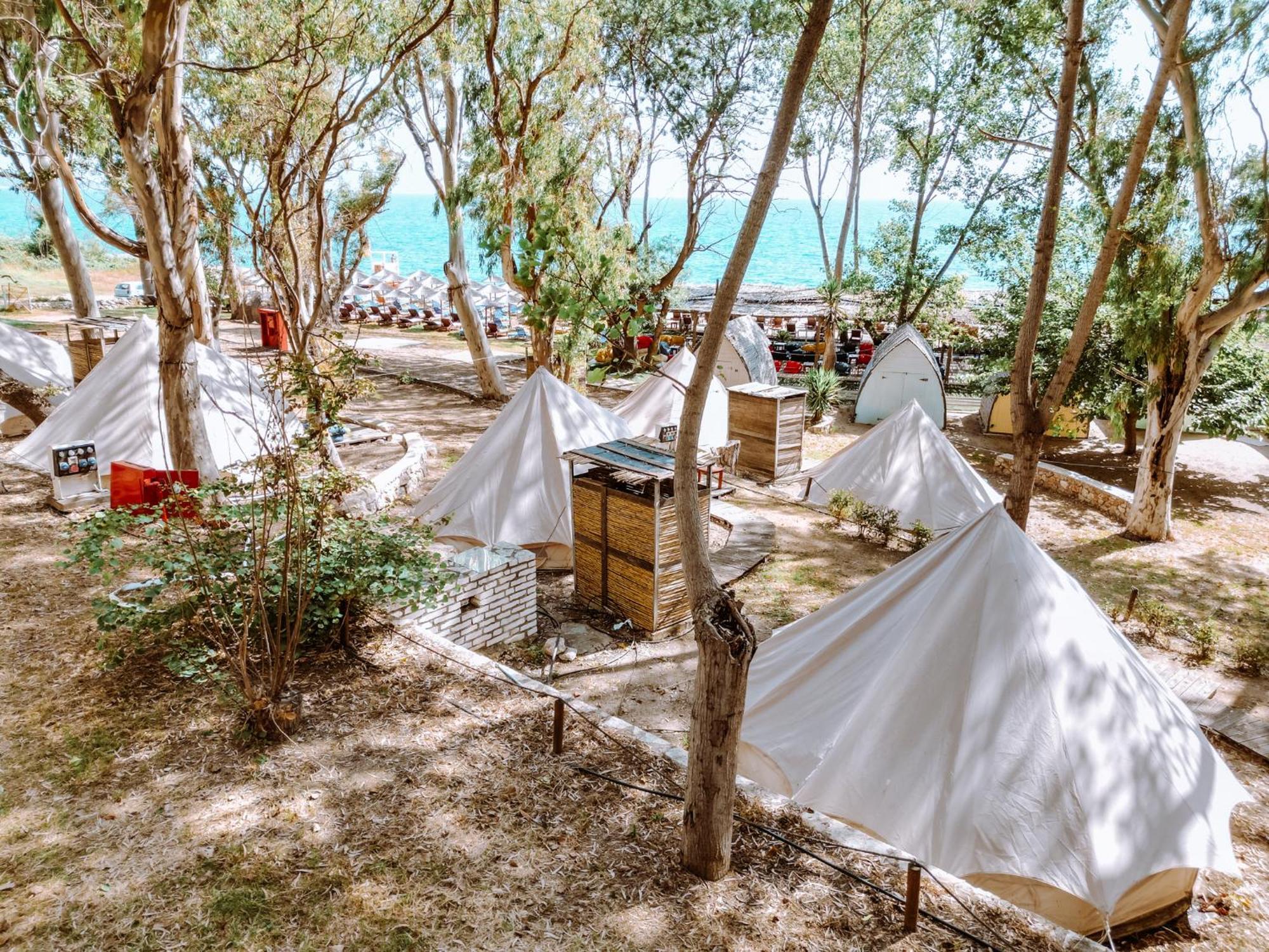 Burano Camping Beach-Bar Nea Thesi Екстер'єр фото