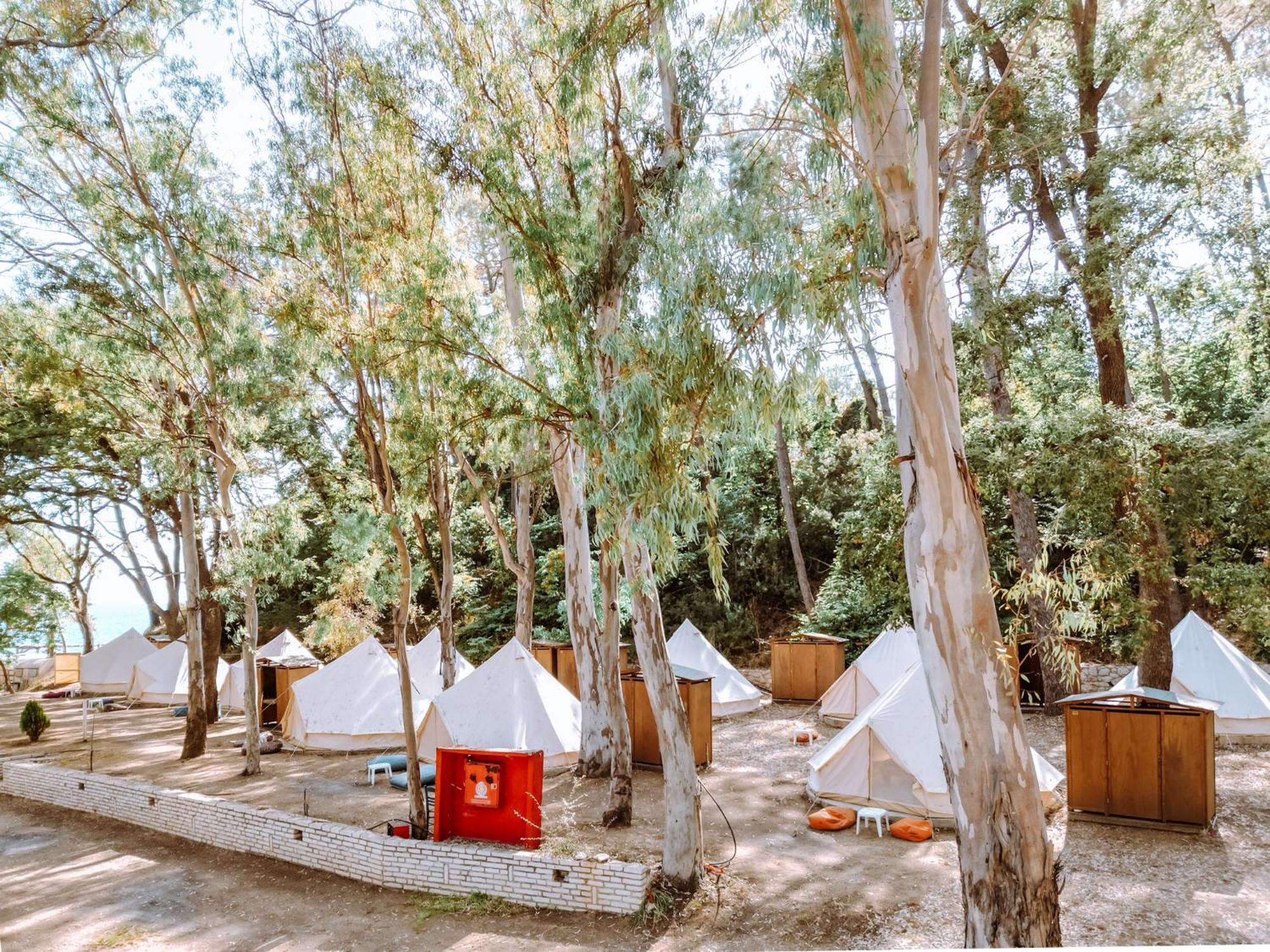 Burano Camping Beach-Bar Nea Thesi Екстер'єр фото