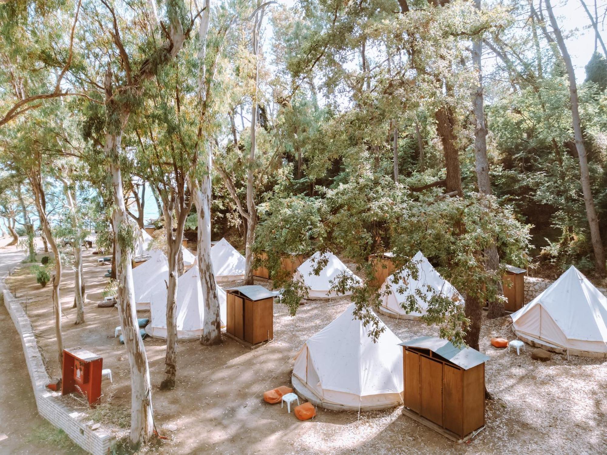 Burano Camping Beach-Bar Nea Thesi Екстер'єр фото
